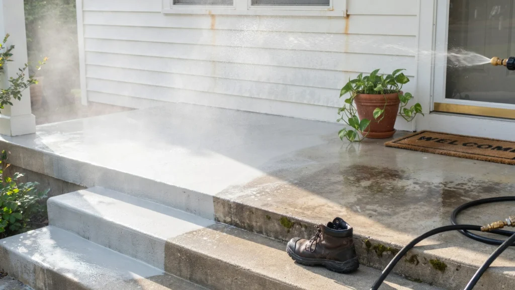 Power Wash and Refresh Hard Surfaces