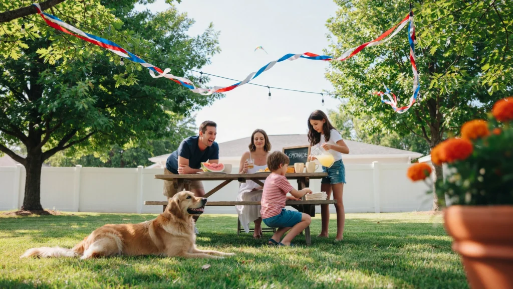 Ribbon Streamer Garland
