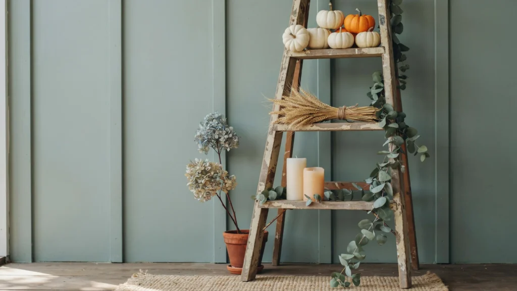 Rustic Ladder or Tiered Display Shelves