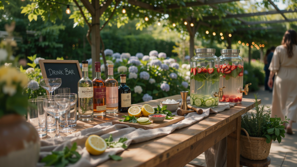 Set Up an Outdoor Bar