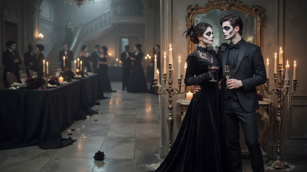 Skeleton Bride and Groom