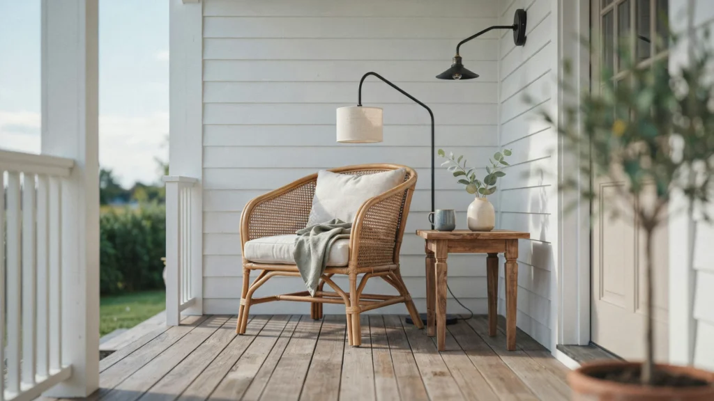 Swap Plastic Furniture for Natural Materials