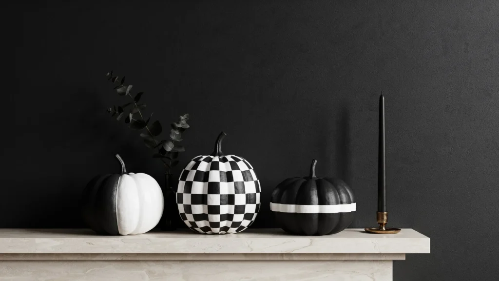 Try Color-Blocked Pumpkins