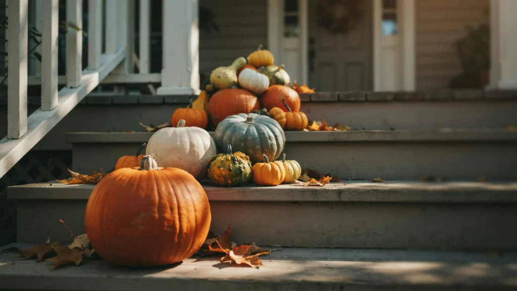 Uncarved Pumpkins and Gourds