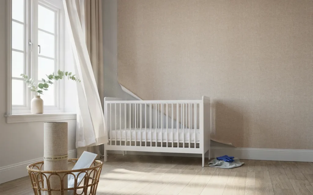 Wallpaper Safety Considerations for a Nursery