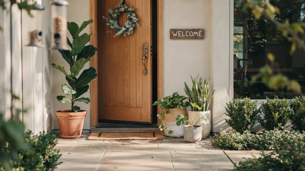 Why Front Door Plants Matter in Feng Shui