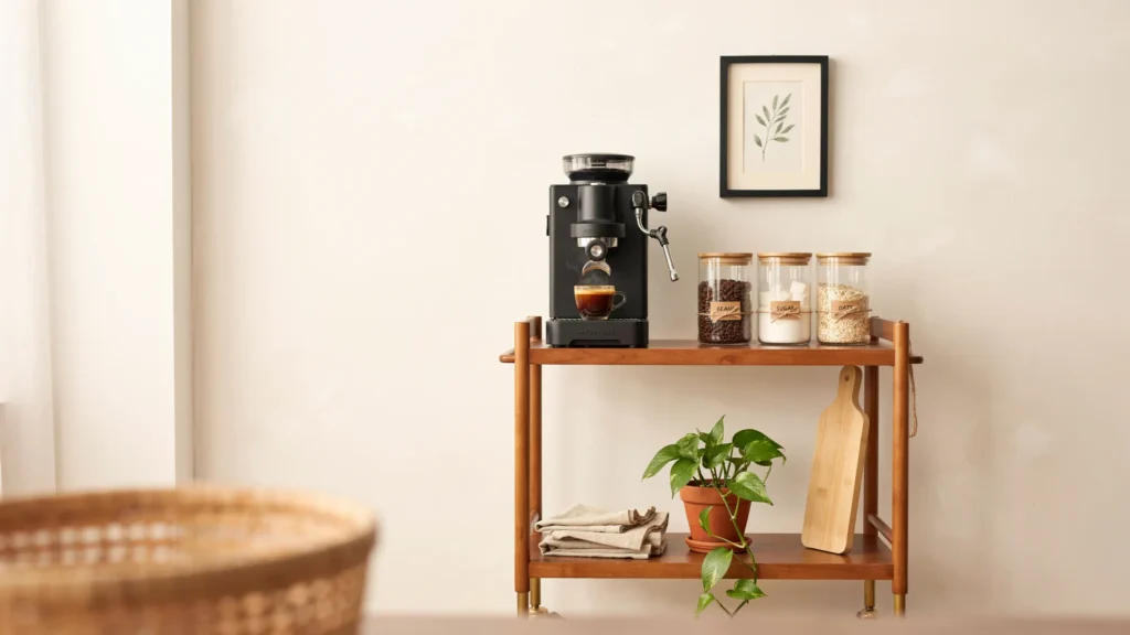 1. Classic Wooden Bar Cart