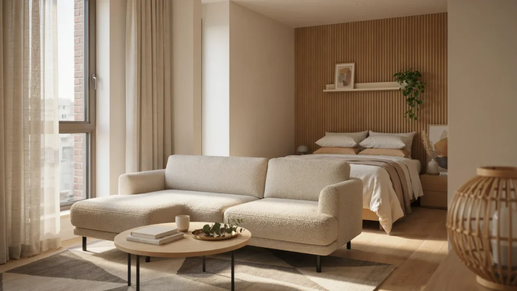 1. Divide the Apartment With a Sofa