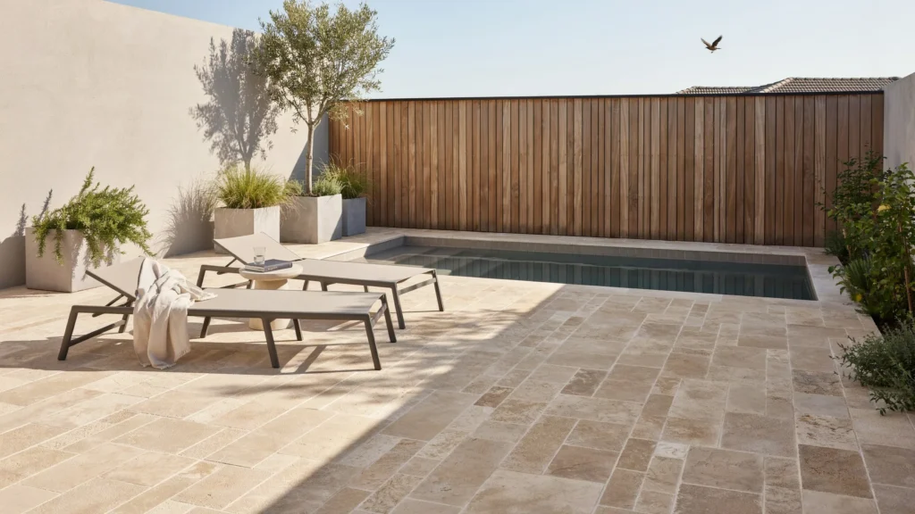 1. Tuck a Plunge Pool Into a Backyard Corner