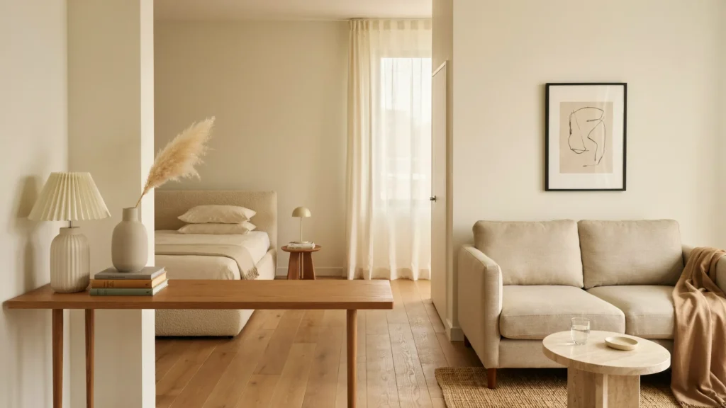 10. Put the Bed Behind a Console