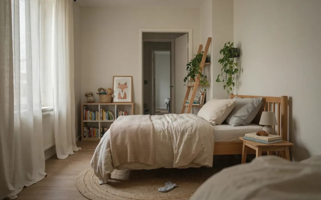 10. Scandinavian Cozy Bedroom