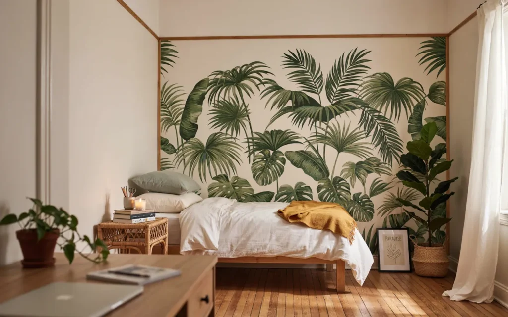 10. Tropical and Palm Print Accents