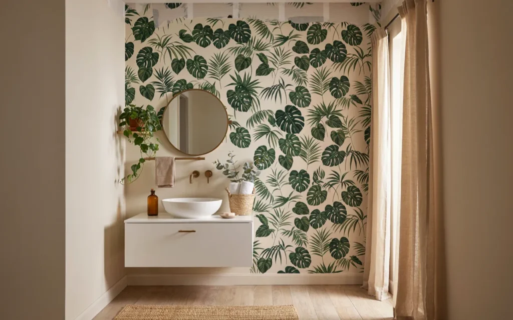 10. Try Removable Peel-and-Stick Wallpaper