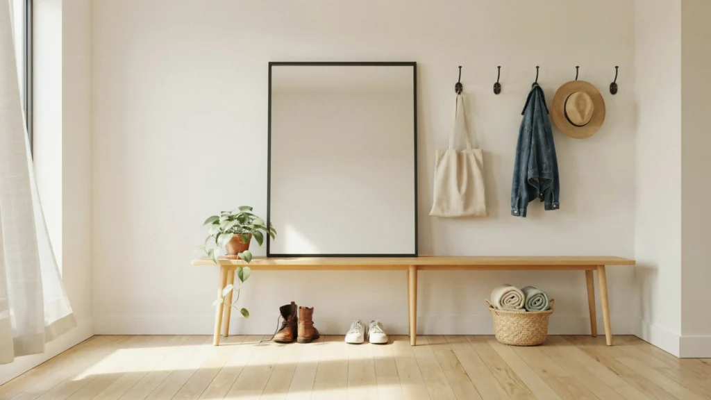 11. Add a Mirror to Reflect Natural Light