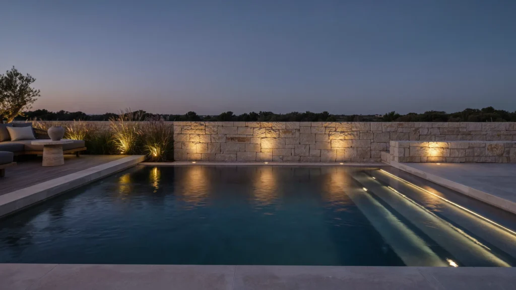 11. Install Integrated Landscape Lighting