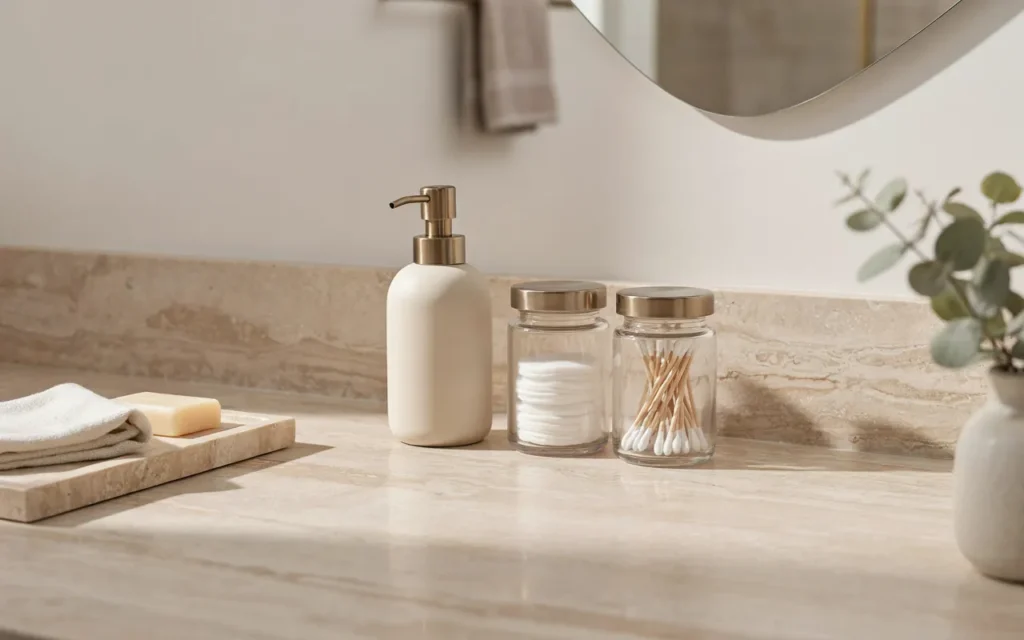 11. Style the Counter With Matching Containers