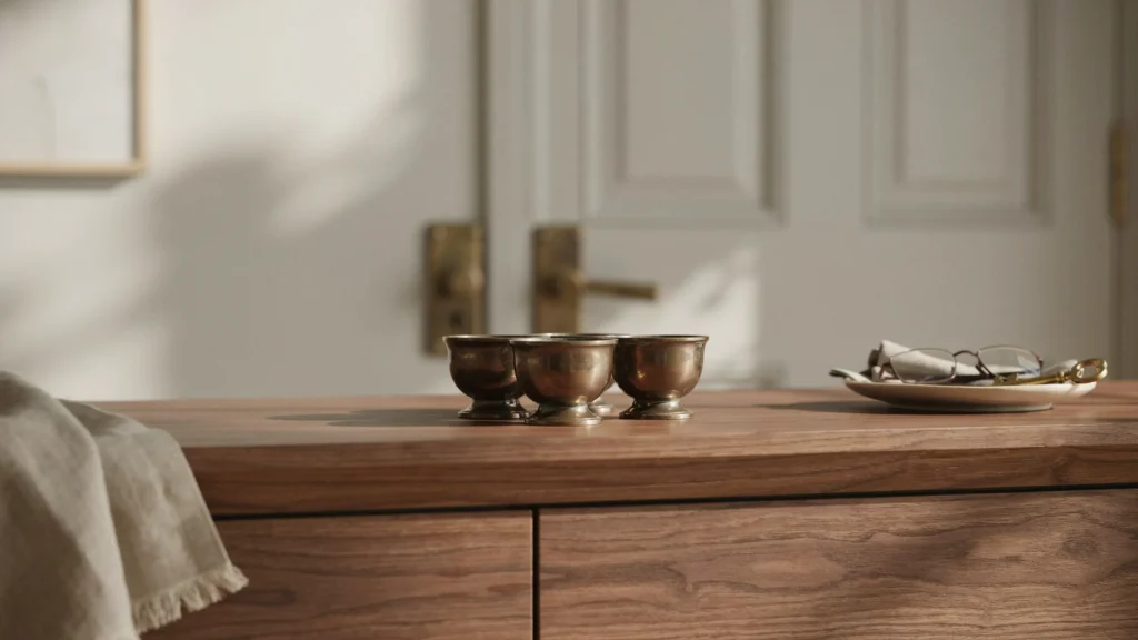 11. Use Bronze and Cohesive Hardware Finishes