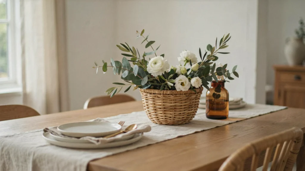 13. Add a Touch of Wicker
