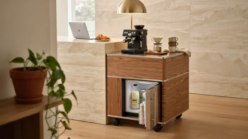 13. Mini Fridge Combo Cart