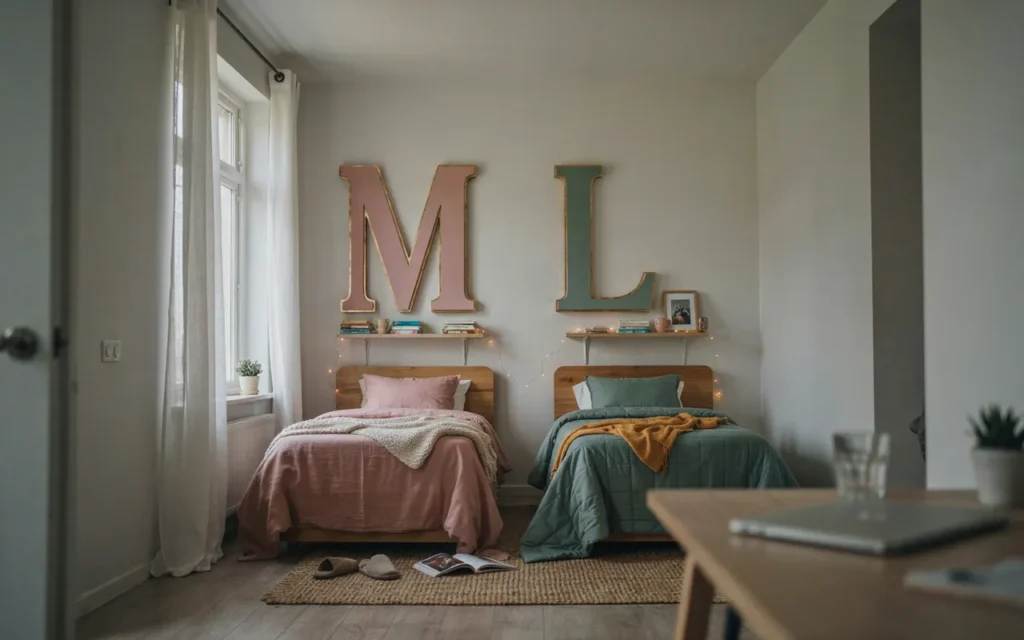 13. Personalized Initials or Name Decor