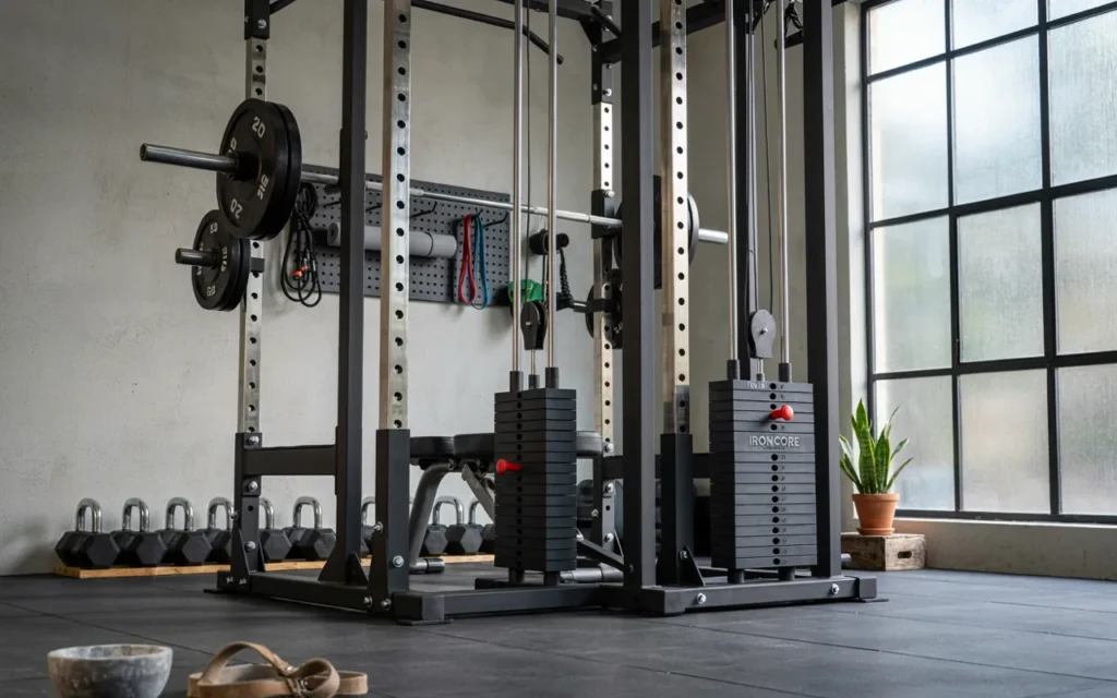 13. RitFit M1 Pro Smith Machine Weight Stack Package