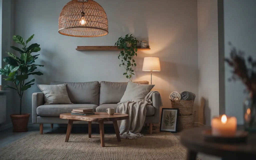 14. Add A Woven Pendant Light