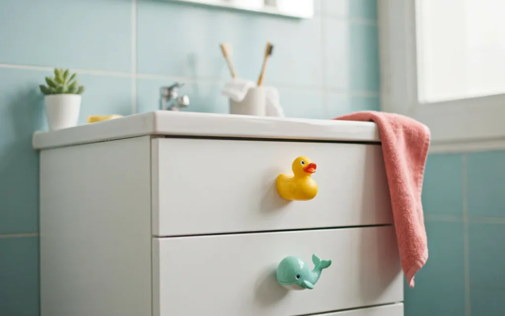 14. Upgrade to Fun, Kid-Sized Drawer Pulls