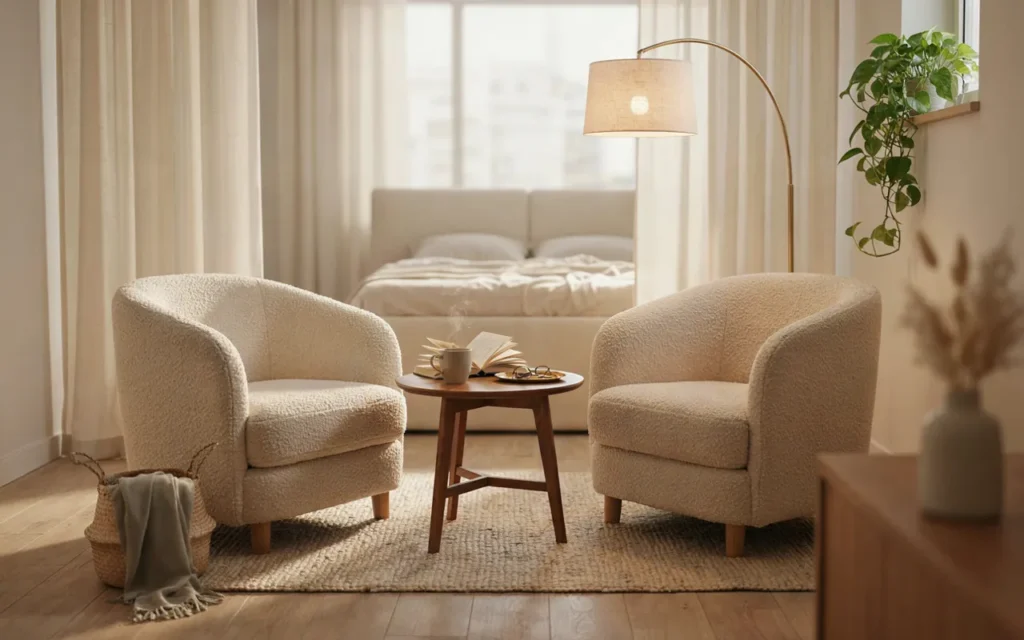 15. Add a Cozy Reading Corner for Two