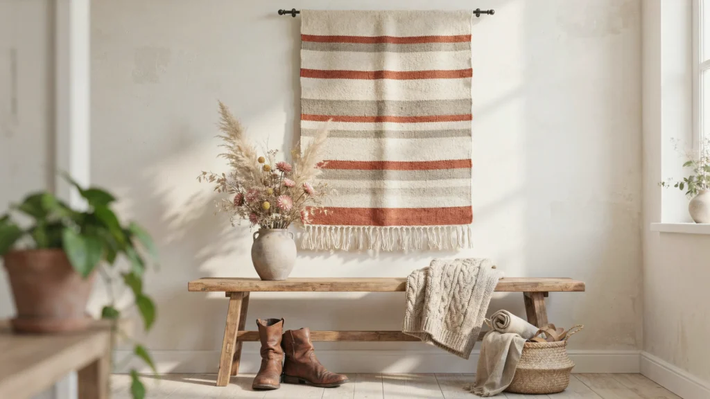 15. Layer in Textural Wall Art