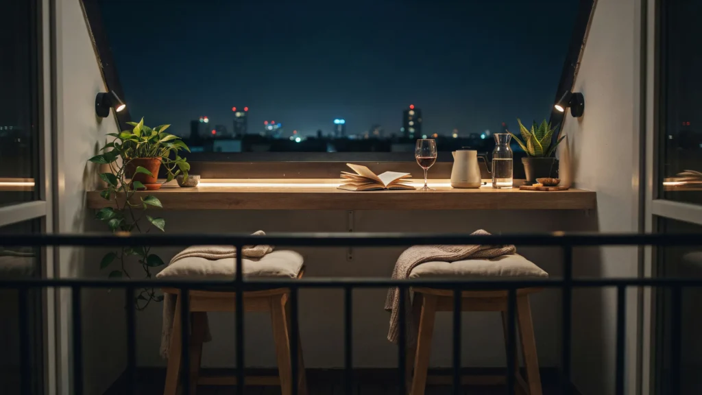 16. Create a Cozy Nighttime Kitchenette