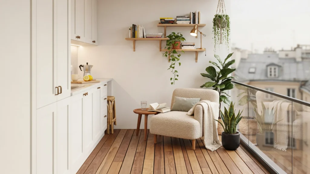 18. Mix a Kitchenette With a Reading Corner