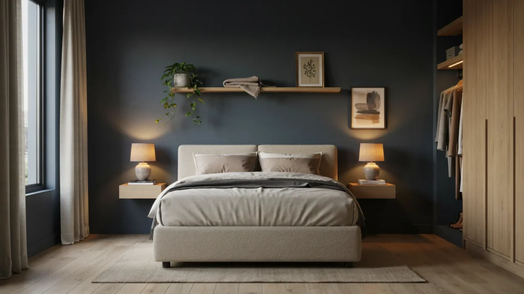 18. Use Floating Furniture in Small Rooms