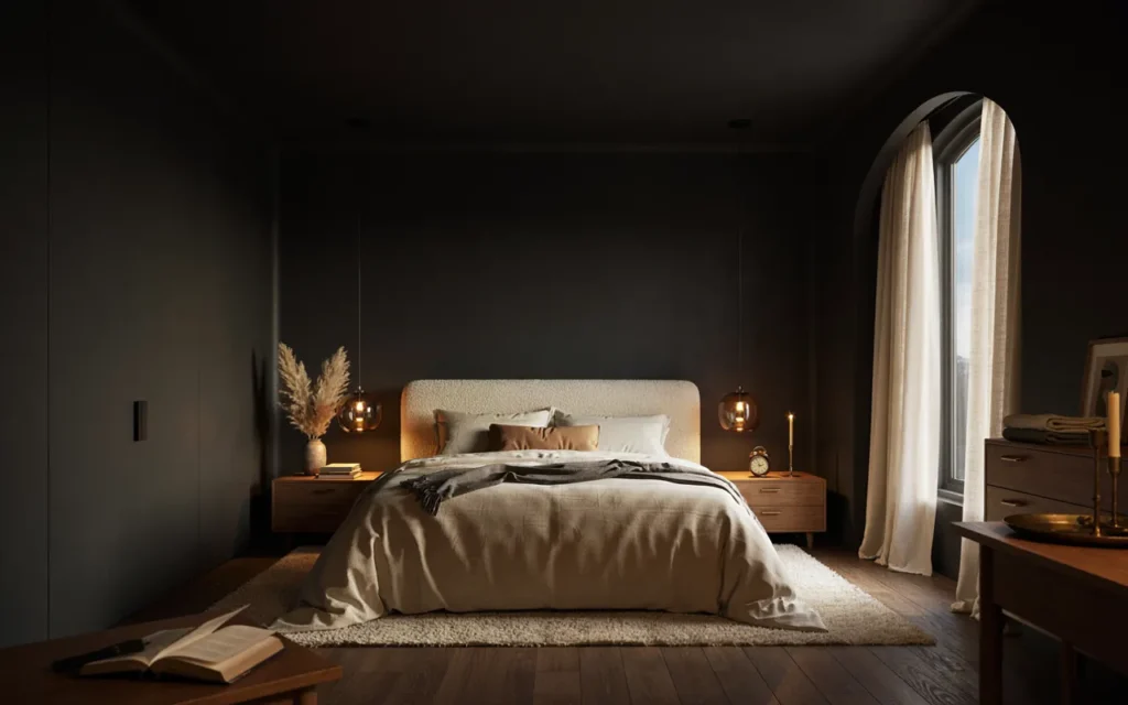 19. Extend Black Onto the Ceiling