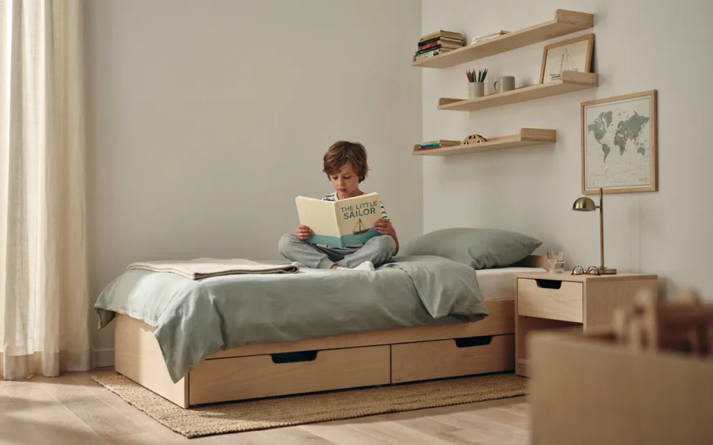 20. Compact Small Space Bedroom