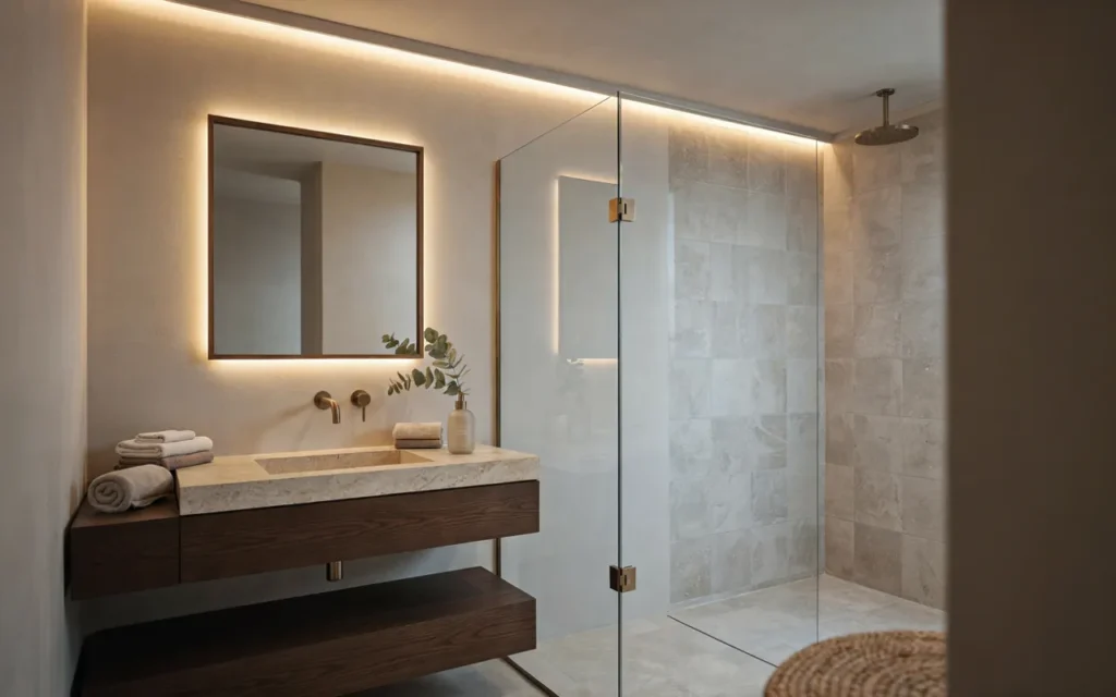 21. Boutique-Hotel Style Bathroom