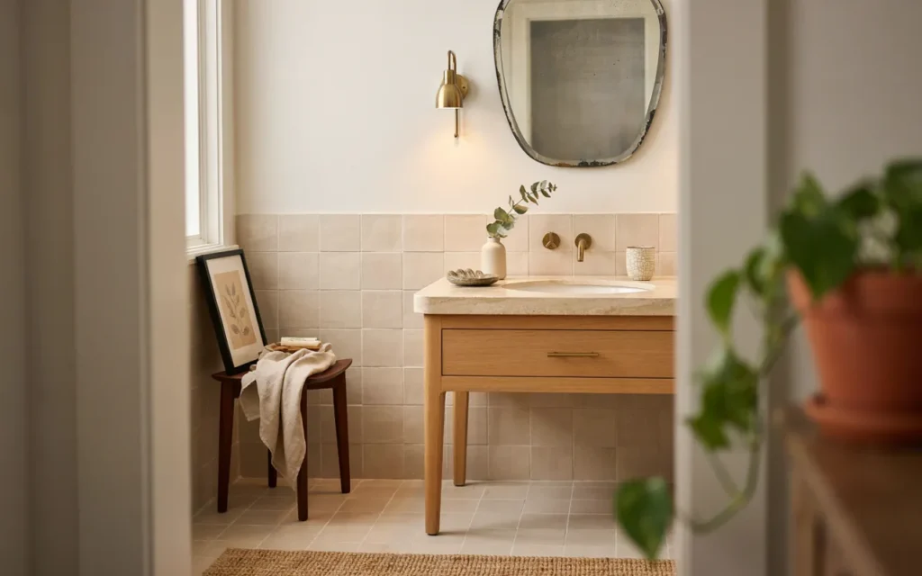22. Personalized Bathroom With Collected Details