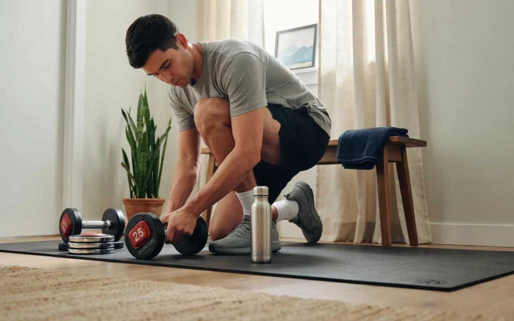 24. Snode AD80 Adjustable Dumbbells