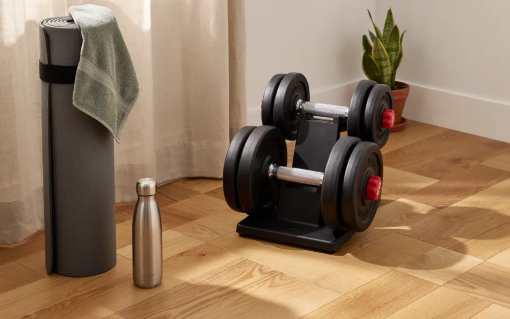 25. Bowflex SelectTech 552 Adjustable Dumbbells