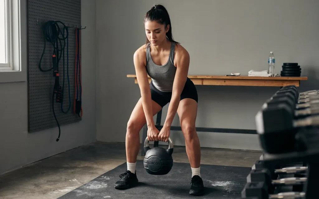 26. PowerBlock Adjustable Kettlebell