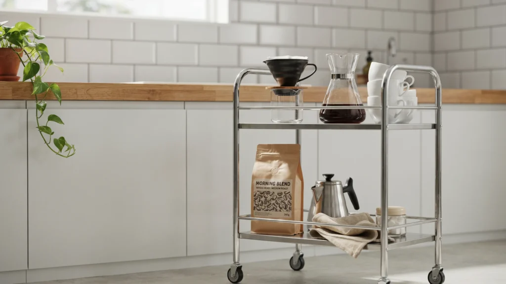 3. Budget Rolling Cart Under $50