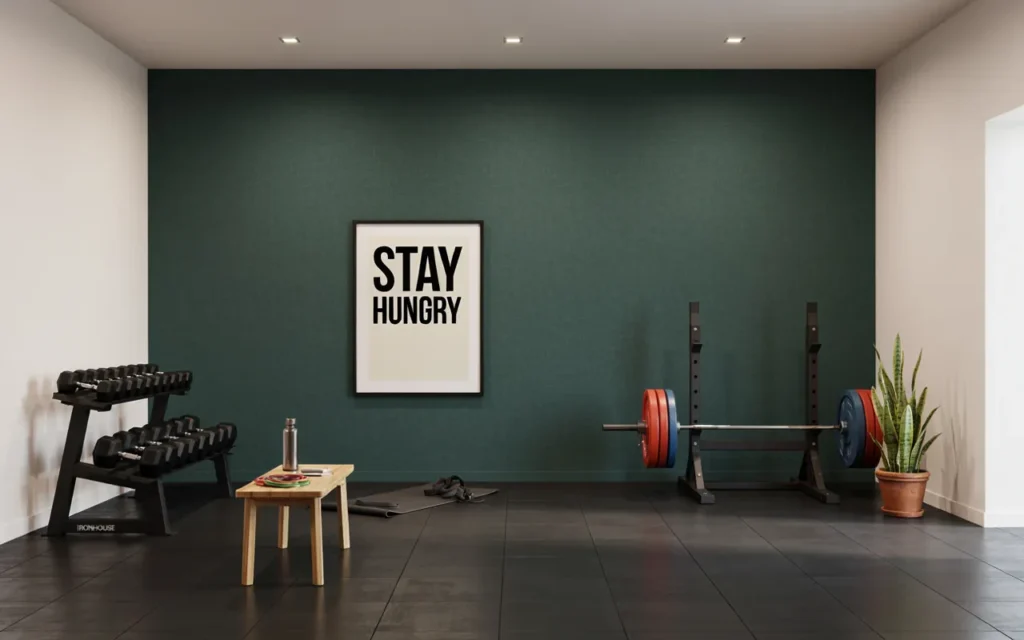 3. Build a Focal Wall Gym Setup
