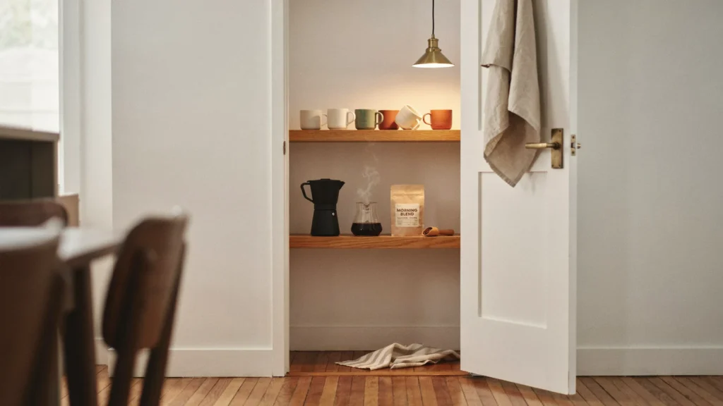 3. Closet Coffee Nook