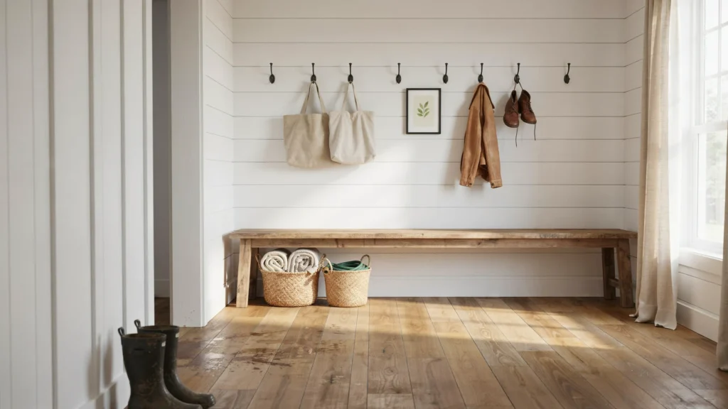 4. Use Shiplap or Beadboard Paneling