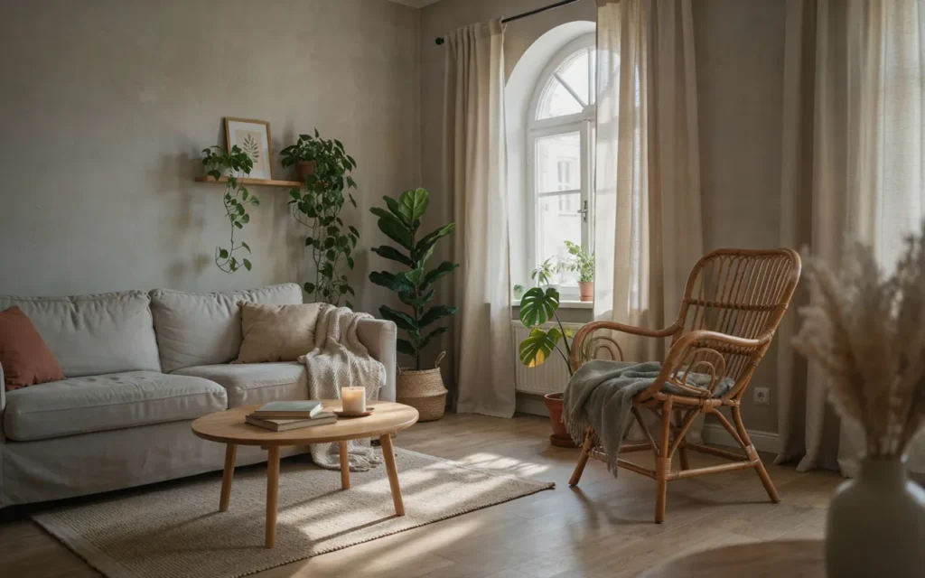 5. Add A Large Green Plant