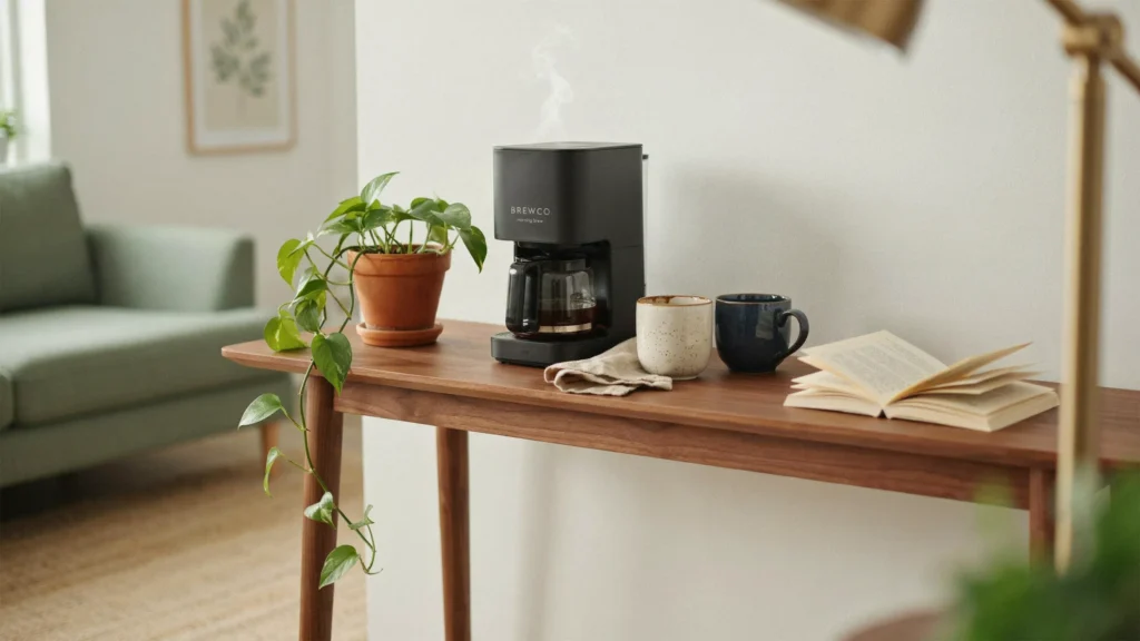 5. Console Table Setup