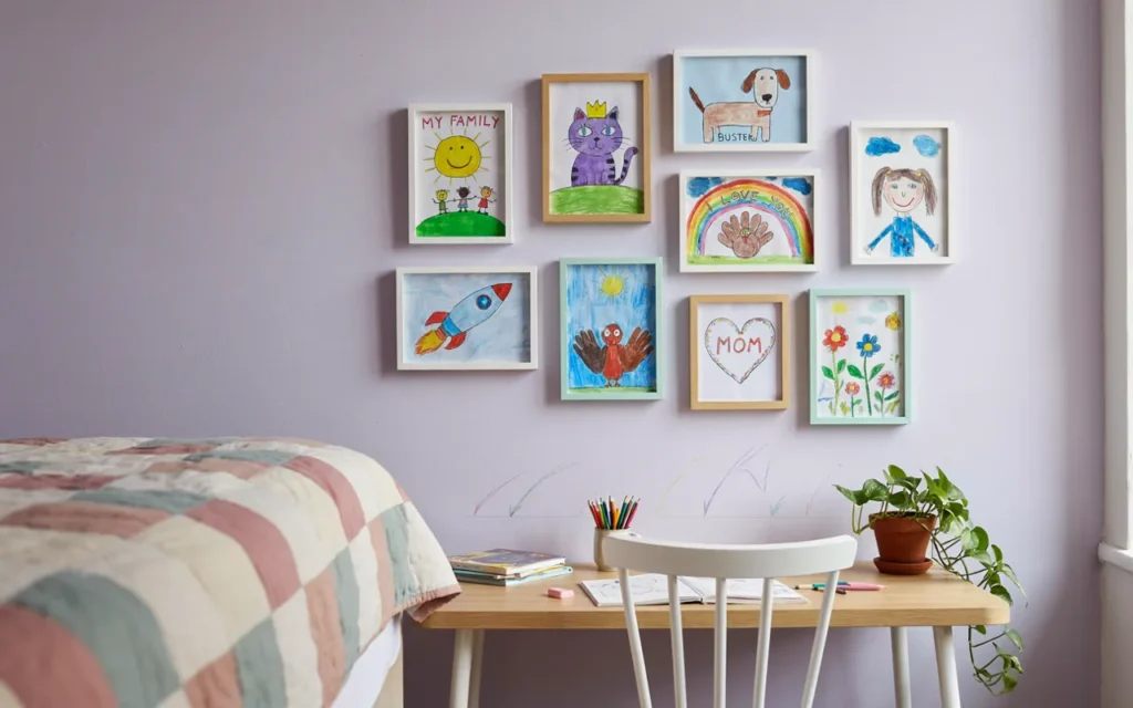 5. Display Their Own Artwork