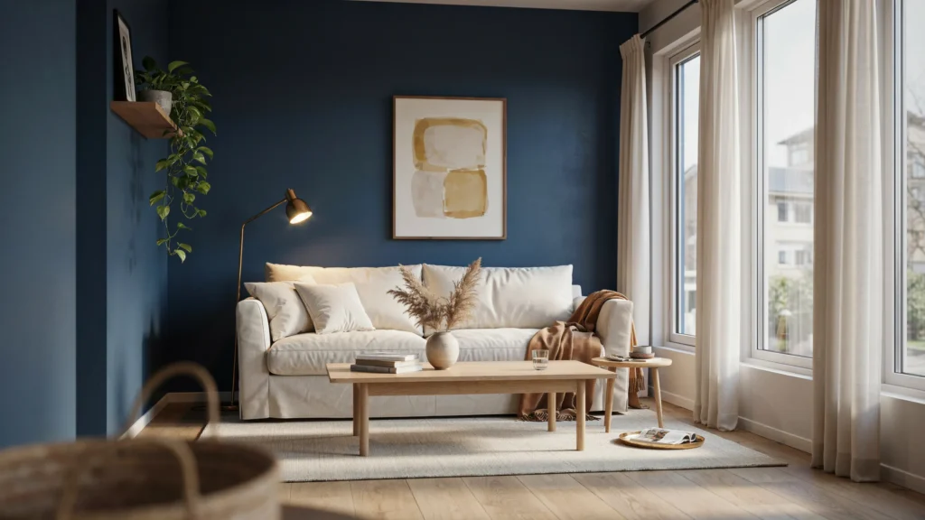 5. Rich Navy With Light Accents