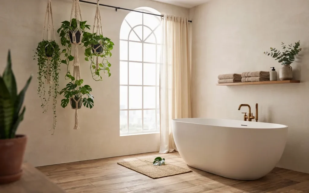 6. Bring the Outdoors In With Hanging Plants