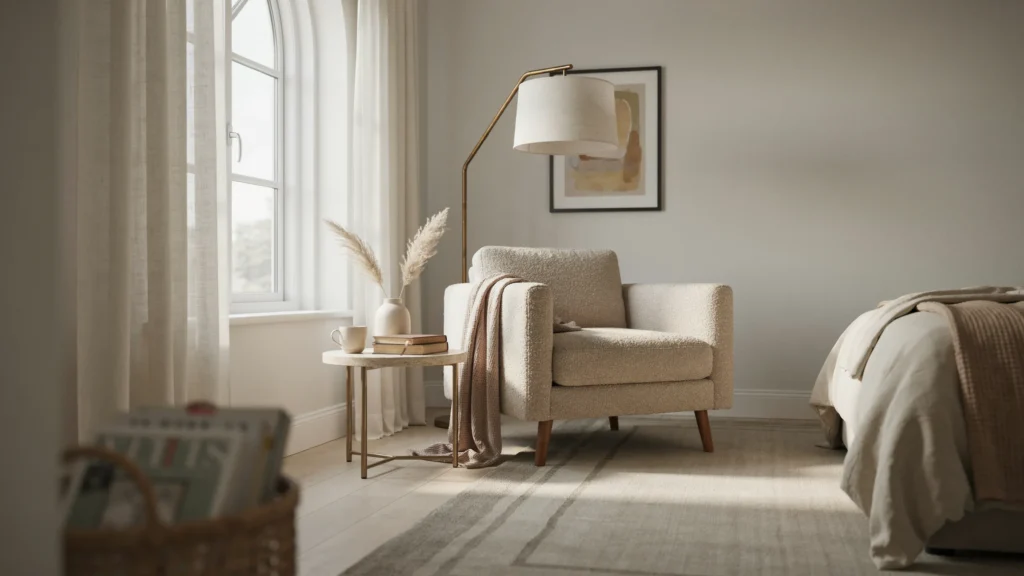 6. Create a Comfortable Reading Corner
