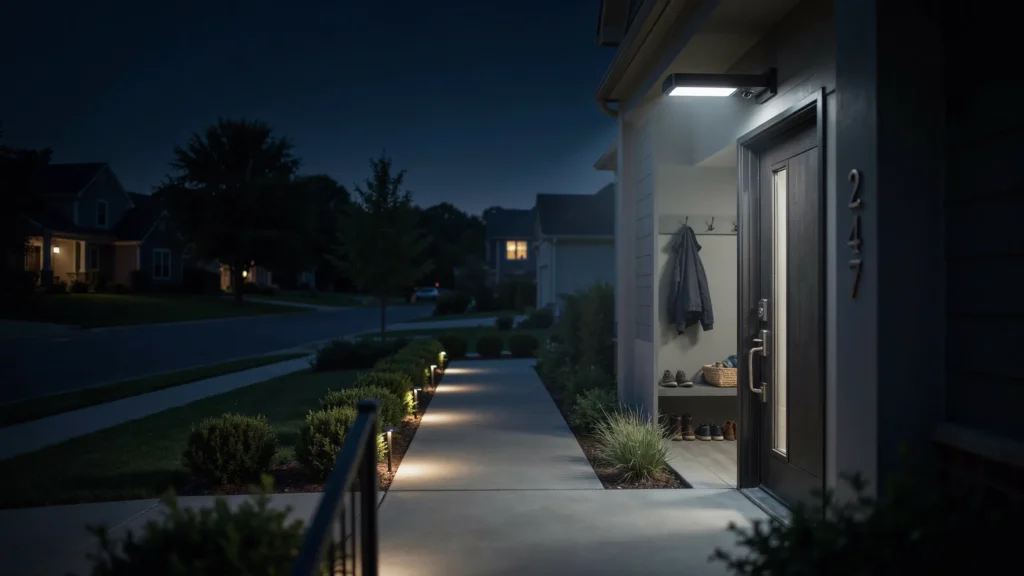 6. Install Motion-Sensor Lighting